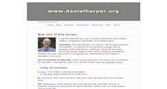 Desktop Screenshot of danielharper.org